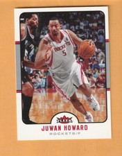 Juwan Howard Houston Rockets 2006-07 Fleer #66 Michigan Wolverines 7W
