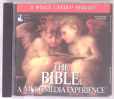 THE BIBLE: A MULTIMEDIA EXPERIENCE  PC CD-ROM, 1995  CD 5823 - Image 1 of 4