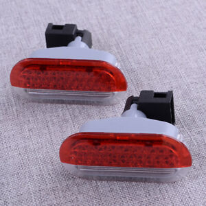 2x LED Footwell Step Door Courtesy Light Fit For VW Golf Jetta Beetle Polo Bora