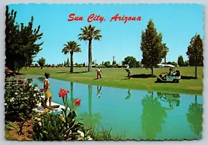 Postal Arizona Sun City campo de golf c1971 22C - Imagen 1 de 2