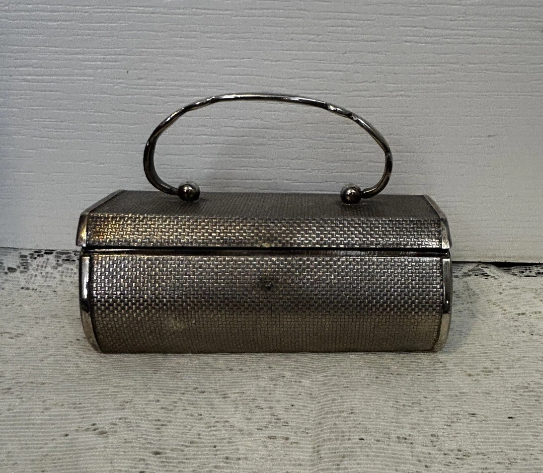 ヴィンテージ　WALBORG　バッグ　ボックス型 ヴィンテージ WALBORG バッグ ボックス型