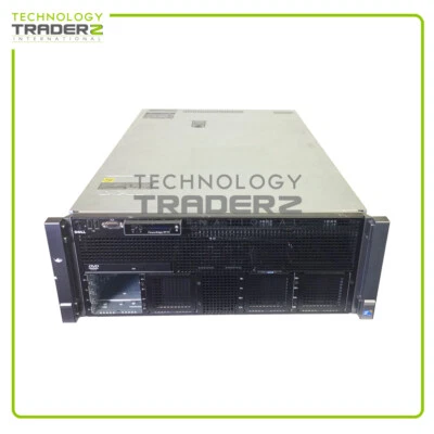 Dell PowerEdge R910 4P Xeon X7560 8 Core 4x SFF Server H626K W/ 4x PWS 1x DVD - Image 1 of 2
