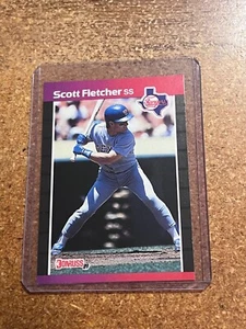 1989 Donruss Baseball # 142 Scott Fletcher - Picture 1 of 2