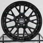 4-New 18" ESR CS11 Wheels 18x8.5/18x9.5 5x100 30/35 Gloss Black Staggered Rims 7