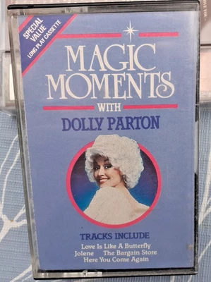 Magic Moments with Dolly Parton - Cassette Tape- RCA - Dolby - NK89620 -VG+/VG+ - Image 1 of 4