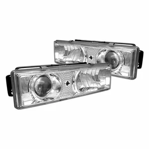 Spyder For Chevy Tahoe 1995-1999 Projector Headlights Pair Chrm High 9005 - Picture 1 of 2