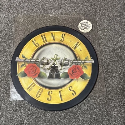 GUNS N ROSES- IT'S SO EASY 4 TRACK 12" VINYL PICTURE DISC VERY RARE EX/EX Foto 1 de 4