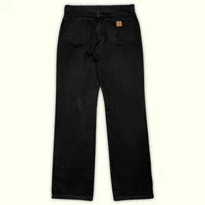 carhartt Vaqueros w34/l34 Negro Excelente Hombres - Imagen 1 de 5