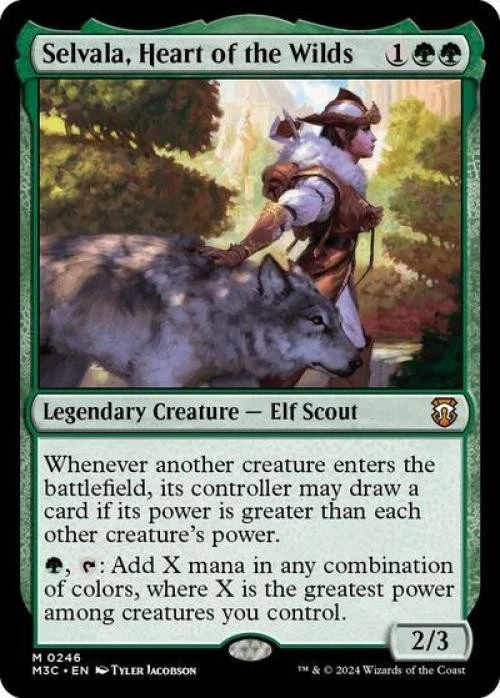 ~ Selvala, Heart of the Wilds ~ NM ~ Commander: Modern Horizons 3 ~ MTG ~ - Image 1 of 1