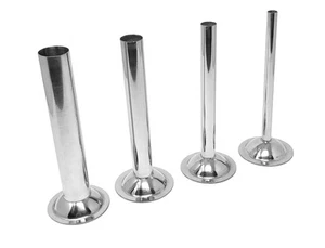 #10/#12 Stainless Steel Sausage Stuffing Tubes for Meat Grinder (Set of 4) - Picture 1 of 5