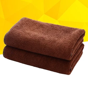 Quick Dry Towels Microfiber Bath Absorbent Espresso Reusable Cleaning Cloth - Picture 1 of 11