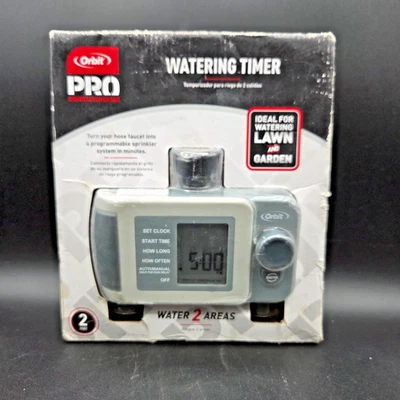 Orbit Pro Contractor Grade Watering Digital Timer 2 Port 26622 - Image 1 of 4