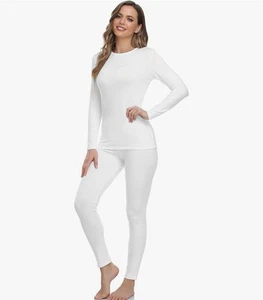 WEERTI Thermal Underwear for Women Long Johns with Fleece Lined , ( Size M ) - Picture 1 of 2