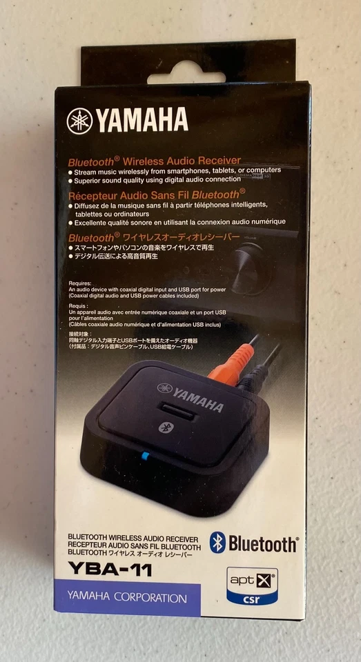 Yamaha YBA-11 Bluetooth Audio Receiver Adapter - Image 1 of 1