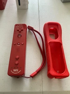 Telecomando Nintendo Wii più controller di movimento - rosso - TESTATO - Foto 1 di 4