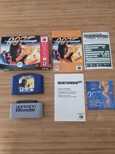 Nintendo 64 007 The World Is Not Enough NTSC USA Box Manual Rare - Picture 1 of 9