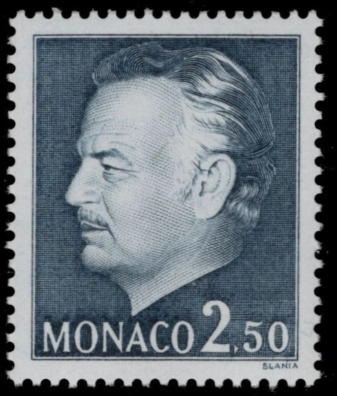 MONACO 946 - Prince Rainier III "1977 Indigo" (pc27511) - Image 1 of 1