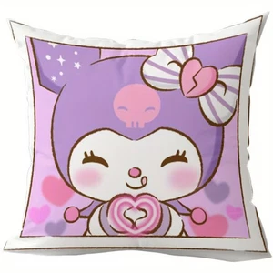 18"x18" Purple kuromi Cartoon Throw Pillow Cover Home Decor Holiday - Picture 1 of 3