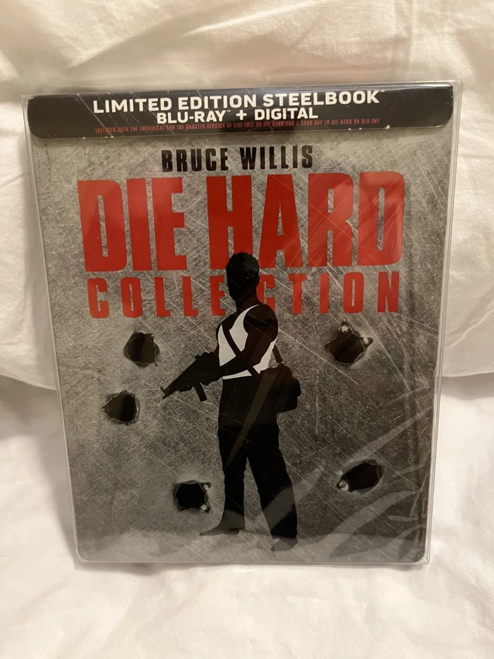 Die Hard Collection: Steelbook/NEW, SEALED/ B.R., Dig./ 2018 Limited Edition OOP - Image 1 of 4