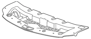 Genuine GM Intake Air Splash Shield 84510621 - Picture 1 of 3
