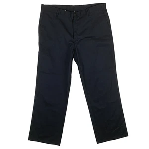 Pantalones chinos informales Dickies negros de trabajo talla 40W 30L para hombre - Imagen 1 de 17
