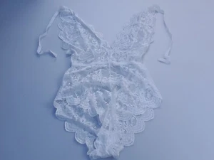 Avidlove Women One Piece Lingerie Deep V Teddy Sexy Lace Bodysuit - Picture 1 of 5