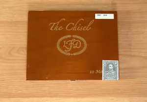 LA FLOR DOMINICANA LFD THE CHISEL 10 MADURO WOODEN CIGAR BOX - Imagen 1 de 10