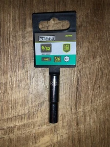 9/32” Deep Socket 1/4” Drive 6 PT - Foto 1 di 1