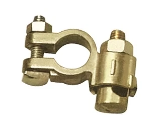 Cosse en laiton  batterie VL - double serrage essence - Photo 1/1