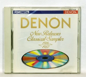 DENON new releases CLASSICAL SAMPLER 1986-1987 - DENON CD NM - Picture 1 of 2