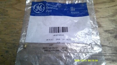 WB28T10118 GE gama LP orificio Simmer NUEVO OEM Foto 1 de 3