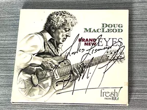 CD disco compacto Ojos nuevos firmado por Doug Macleod (autógrafo automático Lisanne) - Imagen 1 de 10