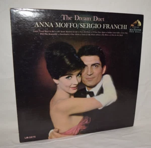 Anna Moffo Sergio Franchi The Dream Duet LP RCA Shaded Dog LM-2675 Mono EX/EX - Picture 1 of 5