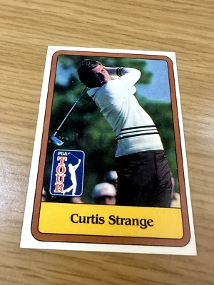1981 DONRUSS GOLF #3 CURTIS STRANGE  ROOKIE (3) - Image 1 of 4