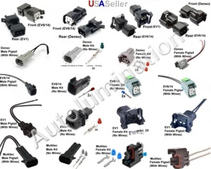 EV1 EV6 EV14 USCAR Denso Bosch Einspritzventil Stecker Umbau Adapter - Bild 1 von 1