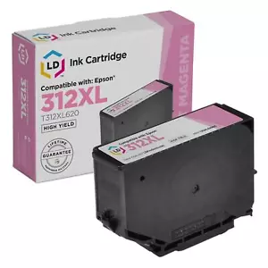 LD Replacement for Epson 312XL T312XL620 Light Magenta Ink for XP-15000, XP-8500 - Picture 1 of 9