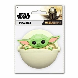 The Mandalorian The Child in Crib 3D Foam Magnet Star Wars by Monogram - Picture 1 of 2