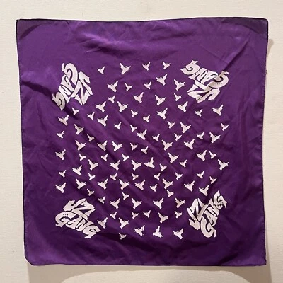 Bandana Lil Uzi Vert “Uzi Gang” OG Promo Bandana Rap Trap Drill Bandana De Colección Totalmente Nueva Foto 1 de 4