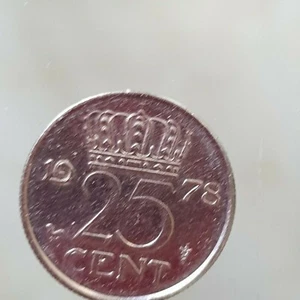 Pays-Bas Nederland 25 Cent JULIANA de 1978 - Afbeelding 1 van 2