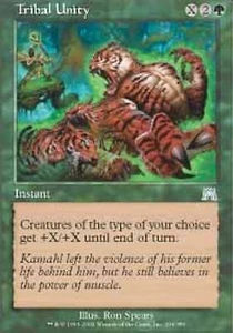 *MRM* ENGLISH 2x Tribal Unity (Unit� tribale) MTG ONS - Foto 1 di 1