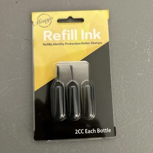 Miseyo Roller Stamp Refill Ink (2 Only) Pack Black Ink - Bild 1 von 4
