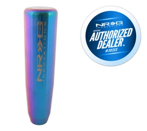 NRG 5" Shaft Style Weighted Neo-Chrome Shift Knob - 10x1.25mm for Mazda, Mitsu - Picture 1 of 4