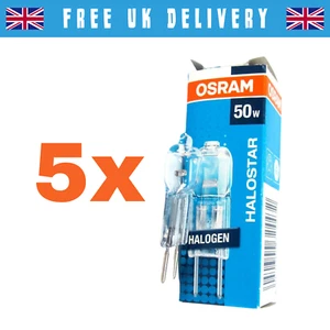 OSRAM Halogen Light Bulb Halostar 64440 x5 - 12V 50W - FREE UK DELIVERY! - Picture 1 of 1