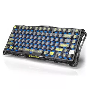 GravaStar Mercury K1 Lite Mechanical Hot Swappable Custom Gaming Keyboard - Picture 1 of 16