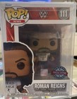 Funko Pop Roman Reigns #111 (Head of the Table) WWE Wrestling Free Protector