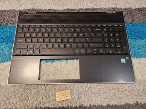 Repostal de mano HP Pavilion x360 15-CR0001na (ver foto) + teclado retroiluminado Reino Unido FUNCIONA - Imagen 1 de 9