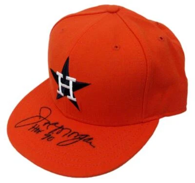 Joe Morgan HOF Signed/Inscr New Era Fitted Baseball Hat Astros PSA/DNA 194020 - Image 1 of 4