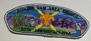 Boulder Dam Area Council Strip CSP Boy Scout 50th 1994 XJ1 - Picture 1 of 1