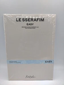 LE SSERAFIM : 3rd Mini Album 'EASY' (COMPACT Ver.) CD (2024) Bold Blue Kazyha - Imagen 1 de 6