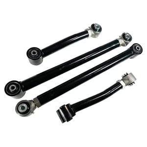 Nuevo juego de brazos de control superiores e inferiores traseros ajustables negros para Ford Bronco 2021-23 - Imagen 1 de 6